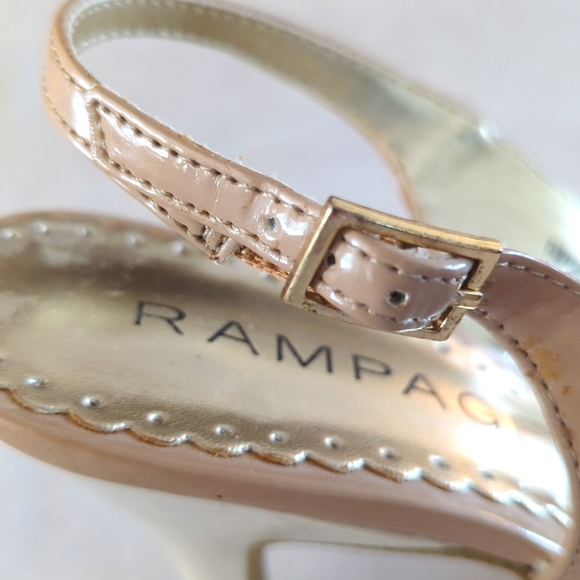 Rampage open toe slingback shoe, size 6.5, runs a little short. - Picture 9 of 9